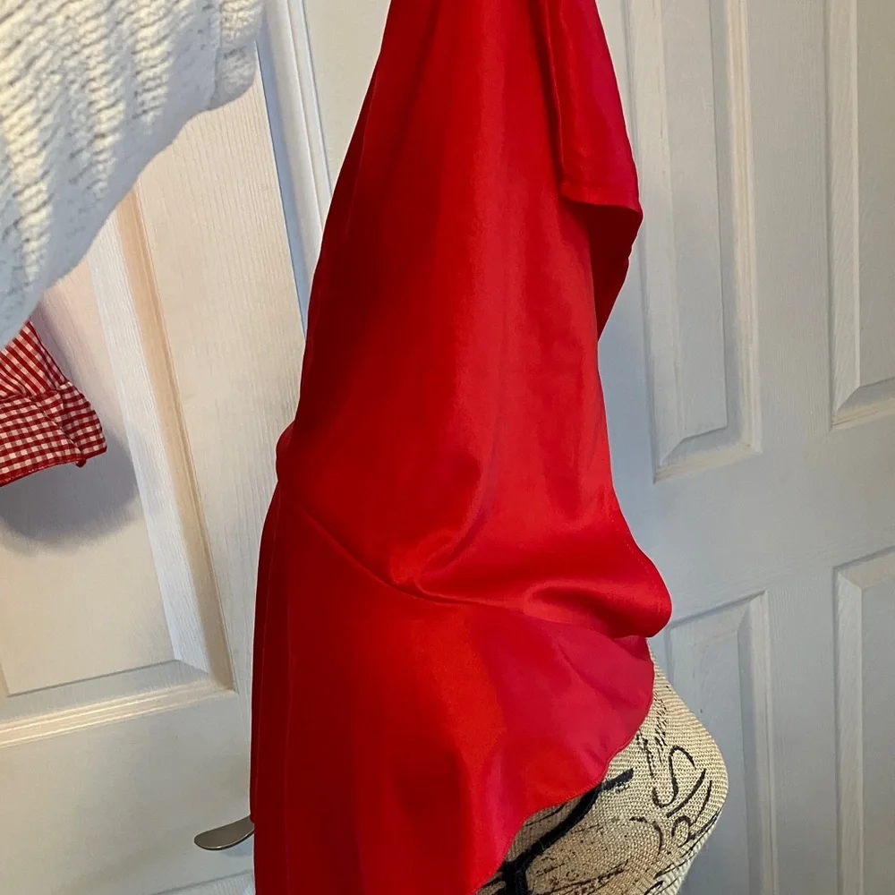Leg Avenue Girl’s L 10/12 Little Red Riding Hood Halloween Costume gingham print